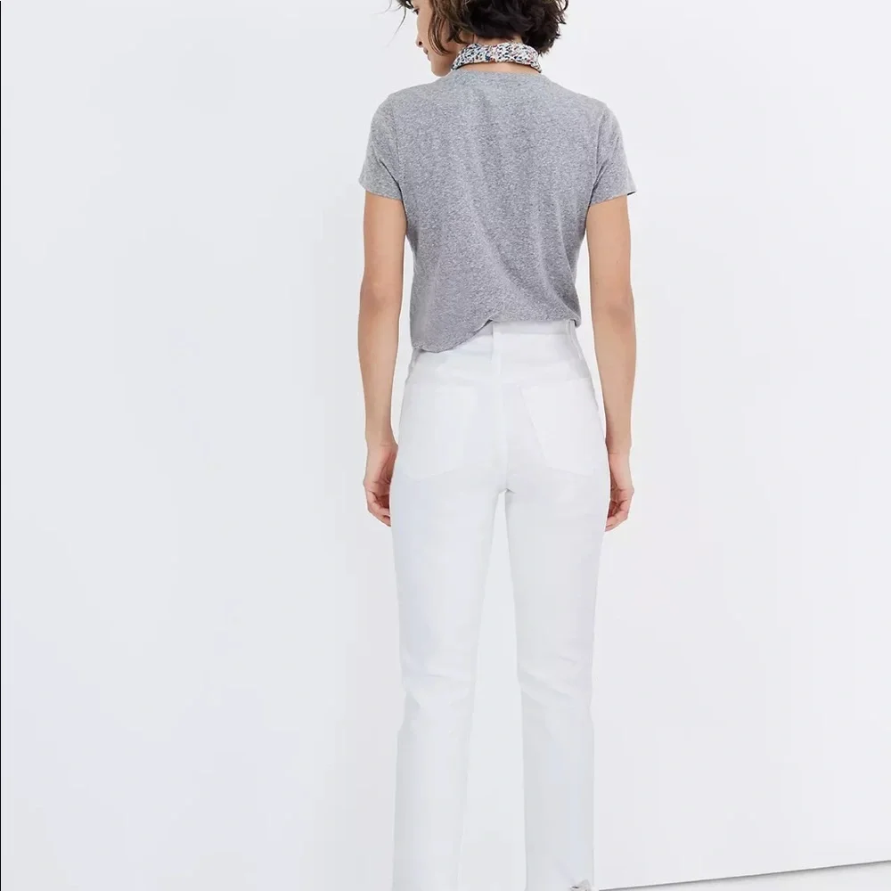 HP🎉 Madewell / The Perfect Vintage Crop Jean Button-Front Edition - Picture 6 of 8